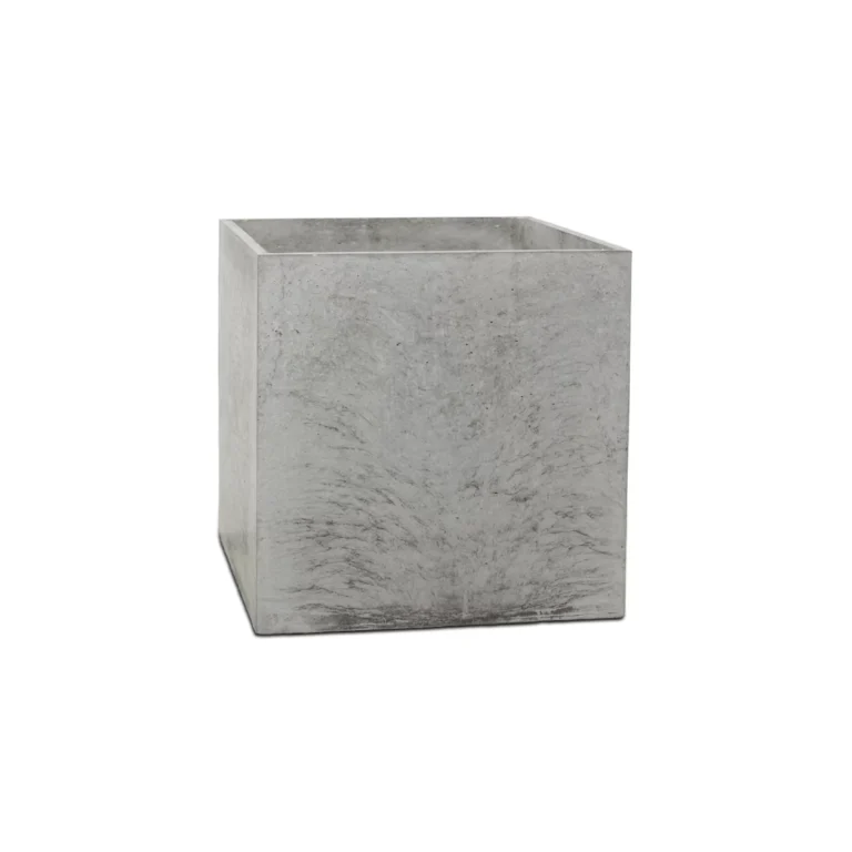 Donice betonowe box 45x45x45 C4Y kolor szary natrualny 2