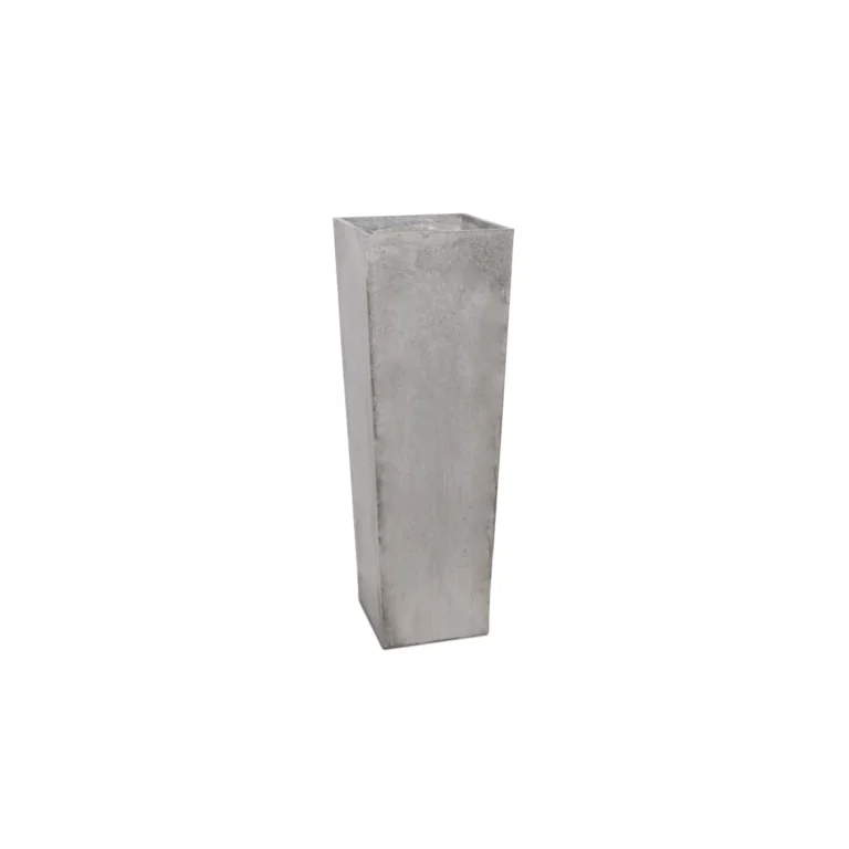 Donice betonowe cone 24x32x93 cm C4Y kolor szary naturalny