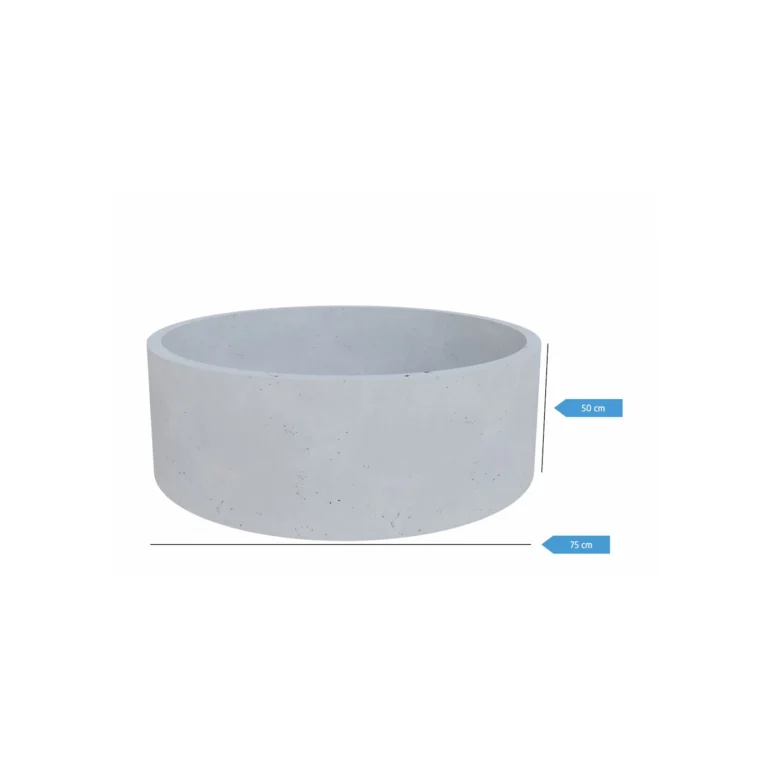 Donice betonowe ring 150x50 cm C4Y techniczny